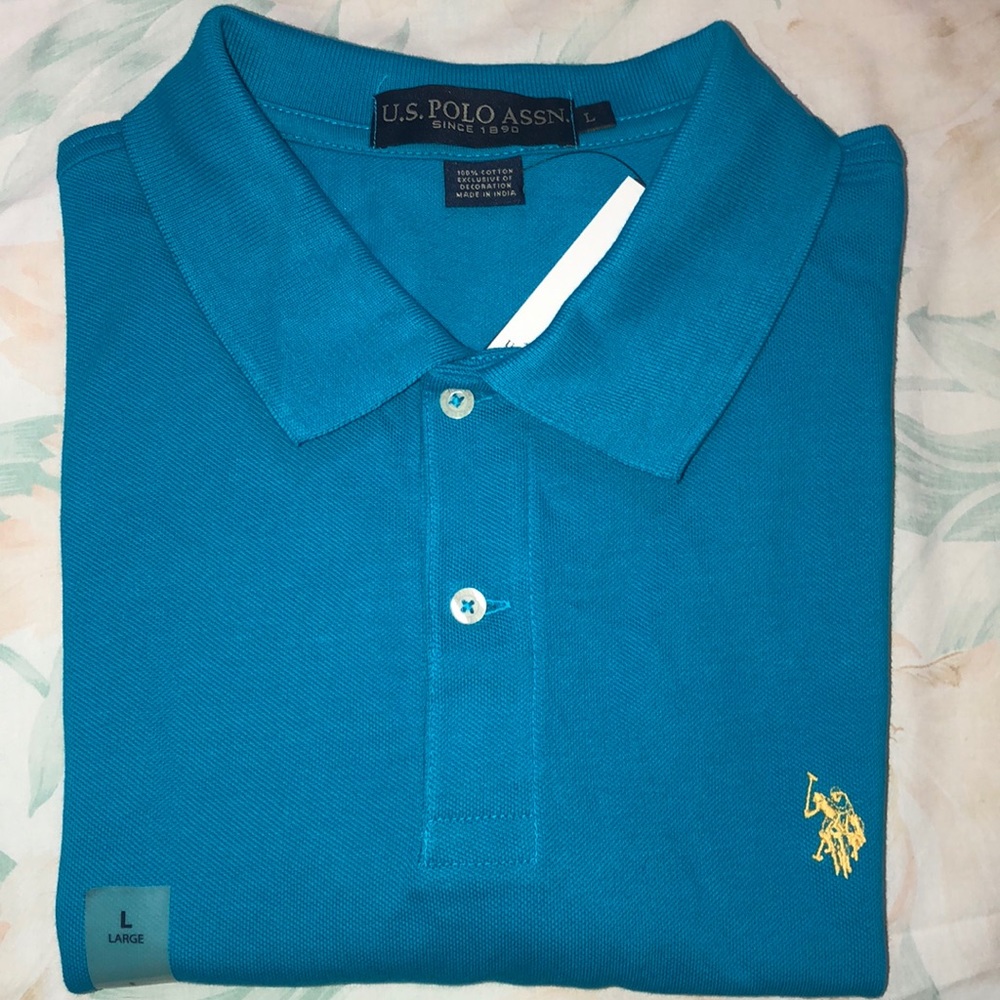 U.S Polo Assn collard shirt, US L.